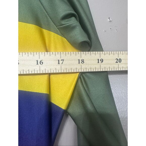 NWT Velocio Rugby Striped Long Sleeve Olive Cycling Jacket Men's Medium - Picture 8 of 13